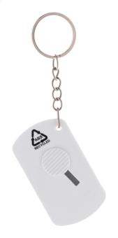 Parcelo paper knife keyring White