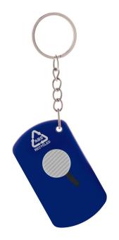 Parcelo paper knife keyring Aztec blue