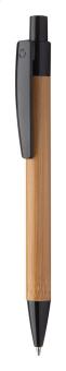 Colothic bamboo ballpoint pen, nature Nature,black