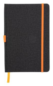 Andesite notebook Antrazit/orange