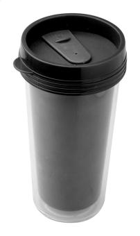 Poster thermo mug Black