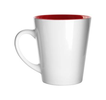 Salo Tasse Weiß/rot