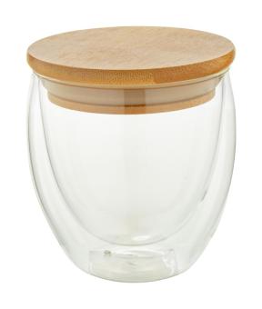 Bondina S Glas-Thermobecher Natur