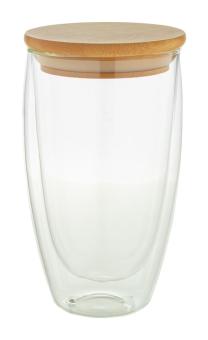 Bondina L glass thermo cup Nature