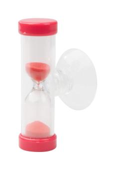 Sandy sand timer Transparent red