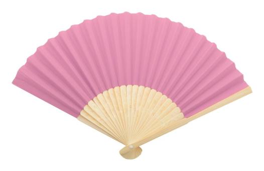 Bapper hand fan Pink