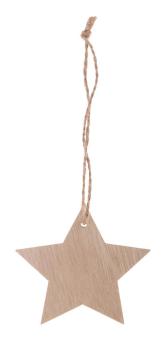 Rosvik Christmas tree ornament, star Nature