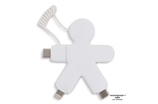 2064 | Xoopar Buddy Eco Charging Cable White