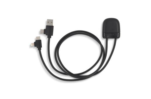 Xoopar Ice-C GRS Charging cable Black