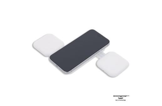 3188 | Xoopar Trafold 3 Wireless charger 15W Weiß