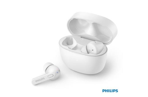 Philips Audio TAT2206 | Philips TWS In-Ear Earbuds With Silicon buds Weiß