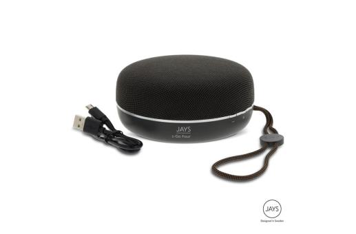 T00521 | Jays S-Go Four TWS Bluetooth Speaker 10W Schwarz