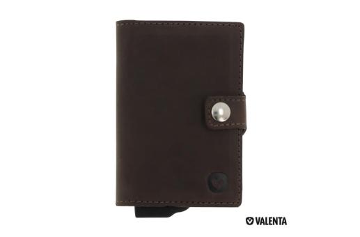 Valenta Card Case Plus Wallet Braun