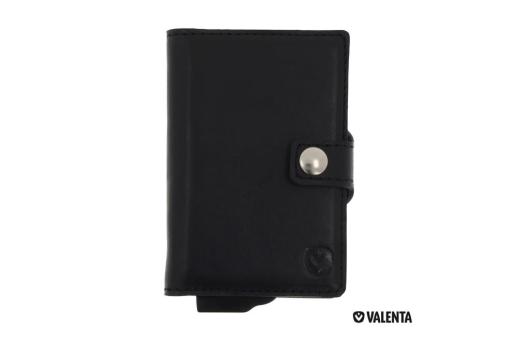 7217 | Valenta Card Case Plus Wallet Black