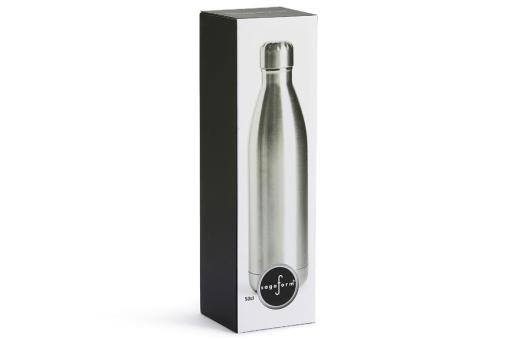 Sagaform Nils Steel Bottle 500ml Silver