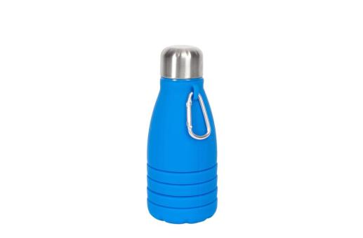 Sagaform Stig foldable bottle 550ml Aztec blue