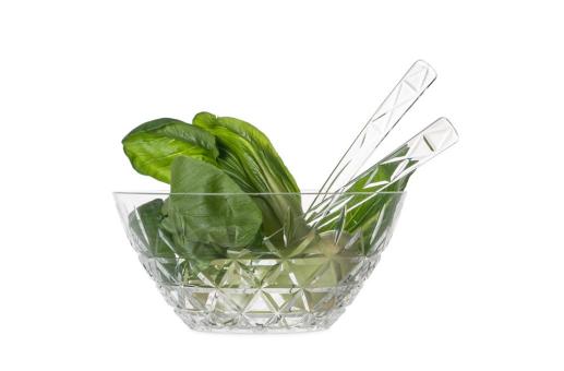 Sagaform Acryl picnic salad servers set of 2 Transparent