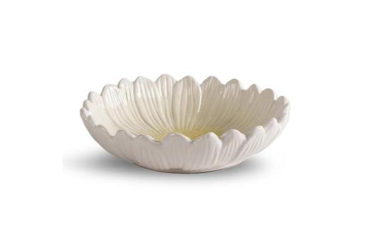 Sagaform Dagny deep plate Ø20cm White