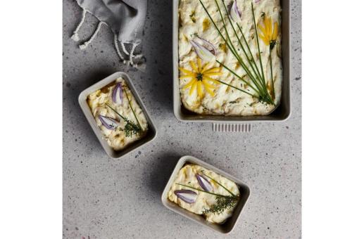 Sagaform Flora oven dish mini 2-pcs Fawn