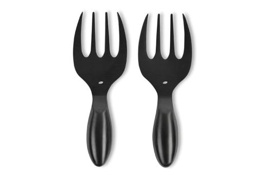 Byon Insalata salad server set Black