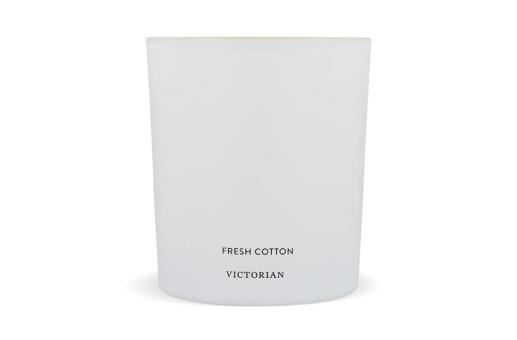 Victorian Fresh Cotton Candle White