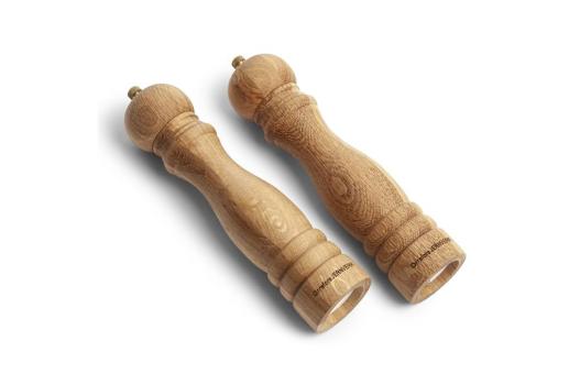 Orrefors Jernverk Wooden Salt And Pepper Mill Set Timber