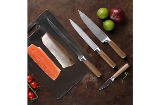 Orrefors Jernverk Chef Knife 8" Steel Timber