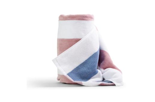 Lord Nelson Beach Towel 80x160 cm Pink/white