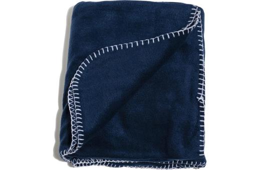 Nightingale Fleece Plaid 130x170 cm Dark blue