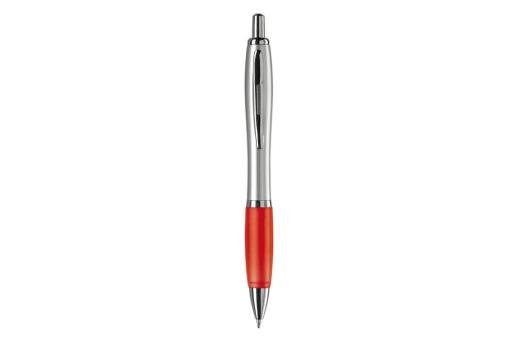 Ball pen Hawaï silver Silver/red