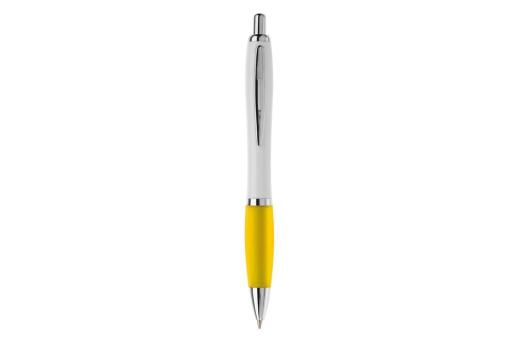 Ball pen Hawaï hardcolour White/yellow