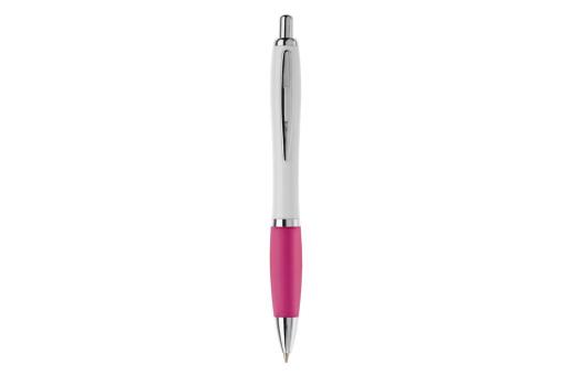 Ball pen Hawaï hardcolour Pink/white