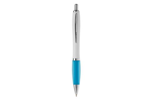 Ball pen Hawaï hardcolour, lightblue Lightblue, offwhite