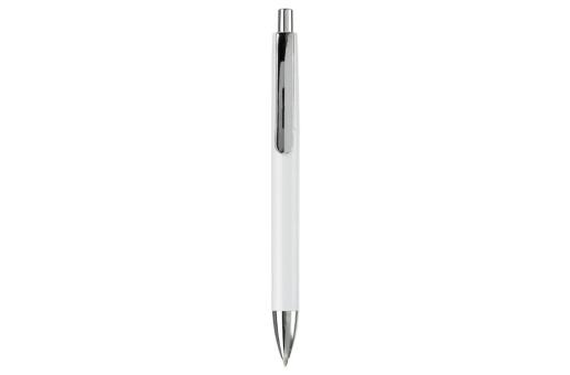 Ball pen Texas metal clip hardcolour White