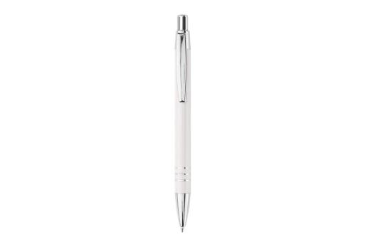 Aluminum ball pen in a tube White