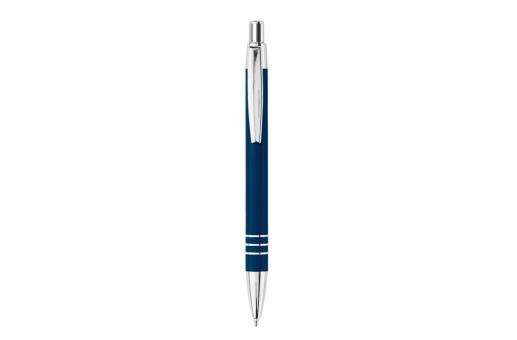 Aluminum ball pen in a tube Dark blue