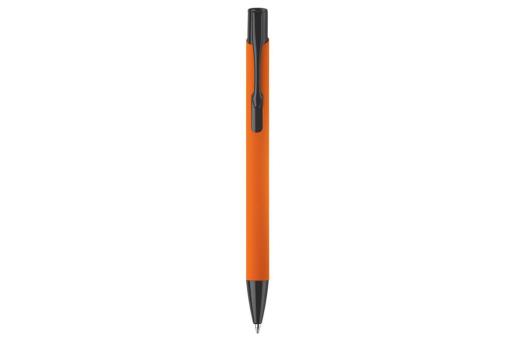 Alicante ball pen soft touch Black orange