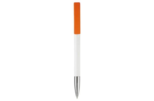 Nash ball pen metal tip hardcolour Orange/white