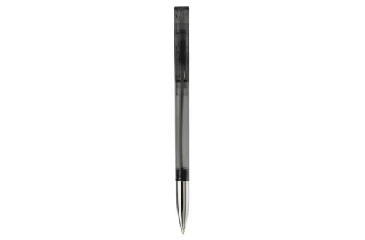 Nash ball pen metal tip transparent Transparent black