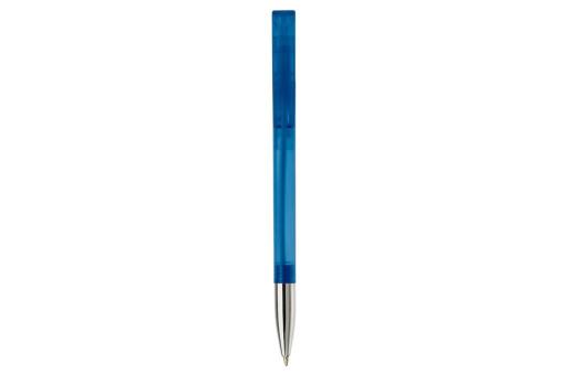 Nash ball pen metal tip transparent Transparent blue