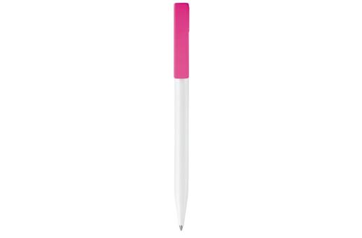 Nash ball pen hardcolour Pink/white