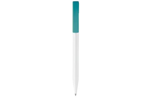 Nash ball pen hardcolour Turquoise/white