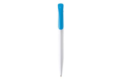 Ball pen Atlas hardcolour, lightblue Lightblue, offwhite