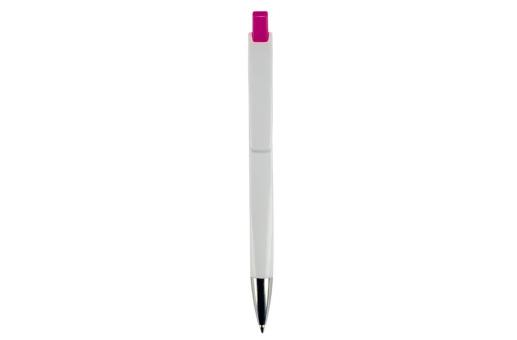 Ball pen Riva hardcolour Pink/white