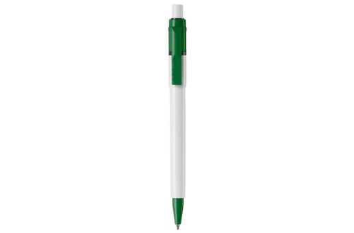 Ball pen Baron Colour hardcolour White/green