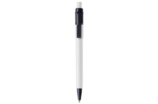 Ball pen Baron Colour hardcolour White/black