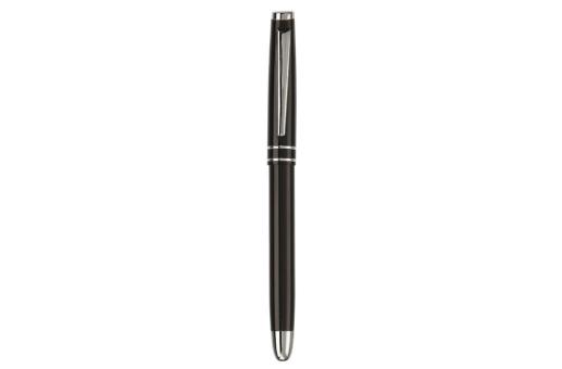 Metal rollerball 2 stripes Black