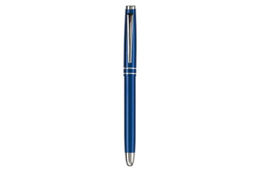 Metal rollerball 2 stripes Dark blue