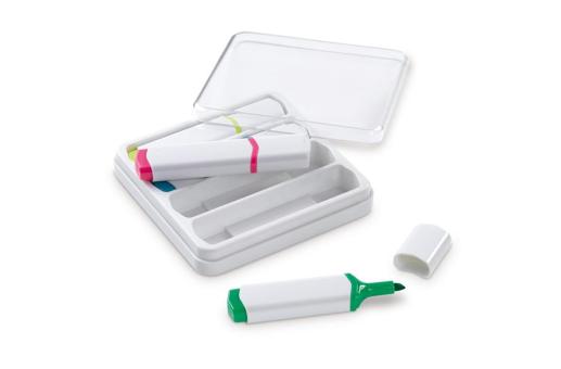 Highlighters set of 4 White