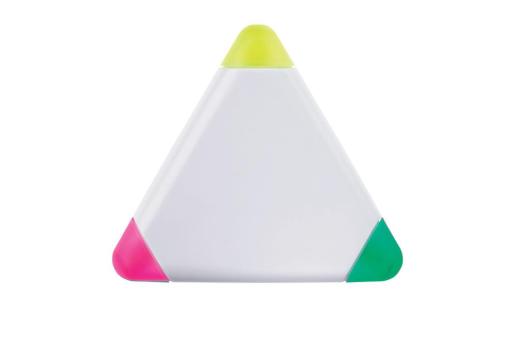 Triangle highlighter White